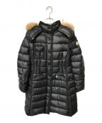 MONCLERモンクレール）の古着「HERMIFUR フーデットダウンコート MONCLER モンクレール A20934995615」｜ブラック