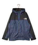 THE NORTH FACEザ ノース フェイス）の古着「MOUNTAIN LIGHT DENIM JACKET マウンテンライトデニムジャケット THE NORTH FACE ザ ノース フェイス TNF ゴールドウィン アウトドア NP12032」｜インディゴ×ブラック