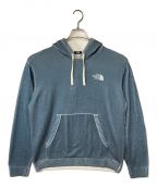 THE NORTH FACEザ ノース フェイス）の古着「PRINTED HOODIE THE NORTH FACE ザ ノース フェイス TNF ニットパーカー ニットフーディー NM5PP72A」｜ブルー