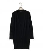 theoryセオリー）の古着「New Dress Up Rib Midi Cardi theory セオリー 01-3103719」｜ブラック