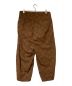 J.S HOMESTEAD DYED PAISLEY DART HEM MIL TROUSERS J.S HOMESTEAD ジャーナルスタンダード ホームステッド 20030470145010 ブラウン ペイズリー ワイド イージーパンツ：5000円