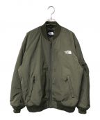 THE NORTH FACEザ ノース フェイス）の古着「INSULATION BOMBER JACEKT/インサレーションボンバージャケット/NY82334/PRIMALOFT/プリマロフト」｜オリーブ