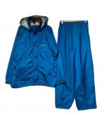 mont-bellモンベル）の古着「RAIN DANCER GORE-TEX セットアップ mont-bell モンベル 1128360 ブルー SINCE 1975 FUNCTION IS BEAUTY GORE-TEX」｜ブルー