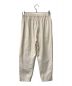 evam eva (エヴァムエヴァ) cotton tuck pants evam eva エヴァムエヴァ E221T199 アイボリー アイボリー サイズ:1：7000円