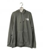 THE NORTH FACEザ ノース フェイス）の古着「プリントパーカー THE NORTH FACE ザ ノースフェイス TNF バックプリント 721556」｜グレー