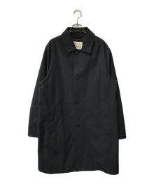 Traditional Weatherwear（トラディショナルウェザーウェア）の古着「ステンカラーコート/G192APFCO0127RO/ネイビー」｜ネイビー