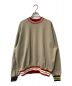 JACQUEMUS（ジャックムス）の古着「Le Sweatshirt Lasso Striped Rib Sweatshirt/スウェットシャツ/リブ切替/235JS120-2272」｜ベージュ