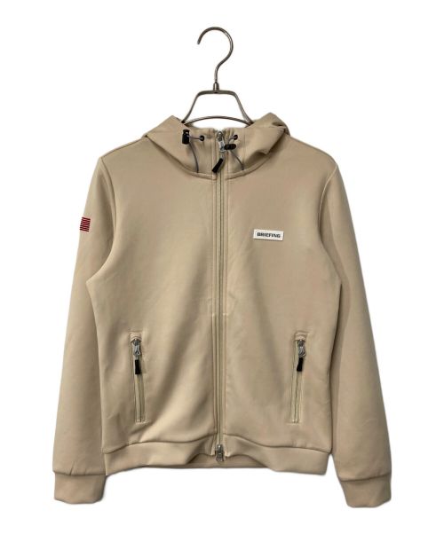 BRIEFING（ブリーフィング）BRIEFING (ブリーフィング) 3D LOGO PARKA/ゴルフウェア BRIEFING ブリーフィング BBG231W10 ベージュ ベージュ サイズ:Ｓの古着・服飾アイテム