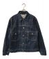 CANTON（キャントン）の古着「DENIM JACKET/デニムジャケット/#1963-702/2nd タイプ」｜インディゴ