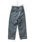 YENN (イエン) TUCK WIDE DENIM PANTS/タックワイドデニムパンツ インディゴ サイズ:38：13000円