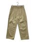 FARAH（ファーラー）の古着「Two-Tuck Wide Pants FARAH ファーラー 2タックチノパンツ FR0301-M4006 」｜ベージュ