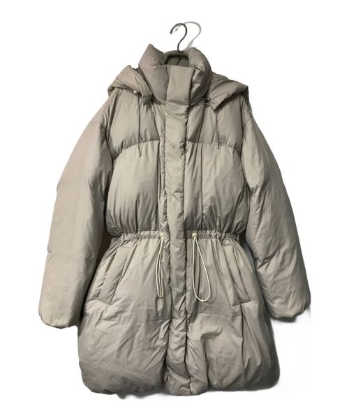 LEVI'S（リーバイス）LEVI'S (リーバイス) XL BUBBLE PUFFER SUGAR SWIZZLE LEVI'S リーバイス パファーコート ダウンコート PC9-A3257-0002 ベージュ サイズ:Mの古着・服飾アイテム