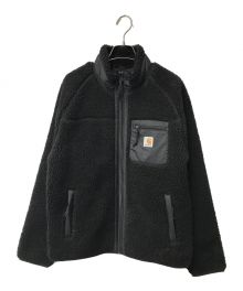 Carhartt WIP（カーハート）の古着「PRENTIS LINER ボアジャケット CARHARTT WIP カーハート I025120 ブラック」｜ブラック