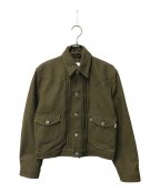 SUGARHILLシュガーヒル）の古着「CANVAS CLASSIC DENIM JACKETキャンバス クラシック デニム ジャケット 23SSJK03」｜カーキ