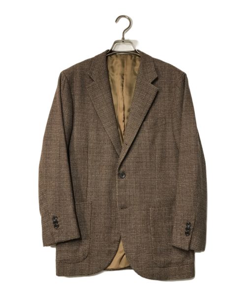 SHIPS（シップス）SHIPS (シップス) LORO PIANA (ロロピアーナ) DREAM TWEED テーラードジャケット/117-03-0167/LORO PIANA/ロロピアーナ ブラウン サイズ:48の古着・服飾アイテム