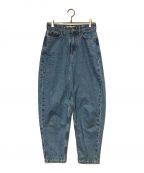 HNSTオネスト）の古着「Balloon Fit Denim hnst オネスト インディゴ ST007 R004 M002」｜インディゴ