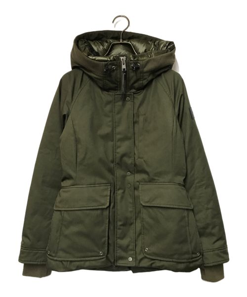 WOOLRICH（ウールリッチ）WOOLRICH (ウールリッチ) フーデットダウンジャケット/CFWWOU0570FRUT1974/ オリーブ サイズ:XSの古着・服飾アイテム