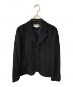 ROBE DE CHAMBRE COMME DES GARCONSローブドシャンブル コムデギャルソン）の古着「ウール3Bジャケット/ROBE DE CHAMBRE COMME DES GARCONS /ローブドシャンブル コムデギャルソン/ネイビー」｜ネイビー