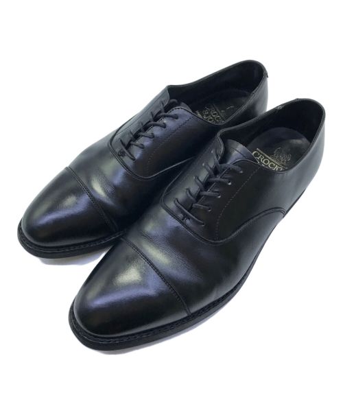 Crockett & Jones（クロケット＆ジョーンズ）Crockett & Jones (クロケット＆ジョーンズ) KENT/ストレートチップシューズ/26033 ブラック サイズ:61/2の古着・服飾アイテム