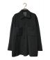 AURALEE（オーラリー）の古着「CASHMERE WOOL BRUSHED JERSEY BIG SHIRTS AURALEE オーラリー A21AB01PT グレー ニットシャツブルゾン カシミヤ ウール」｜グレー