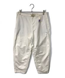 THE NORTHFACE PURPLELABEL（ザ・ノースフェイス パープルレーベル）の古着「STRETCH TWILL WIDE TAPERED PANTS/ストレッチツイル ワイドテーパードパンツ/NT5052N」｜アイボリー