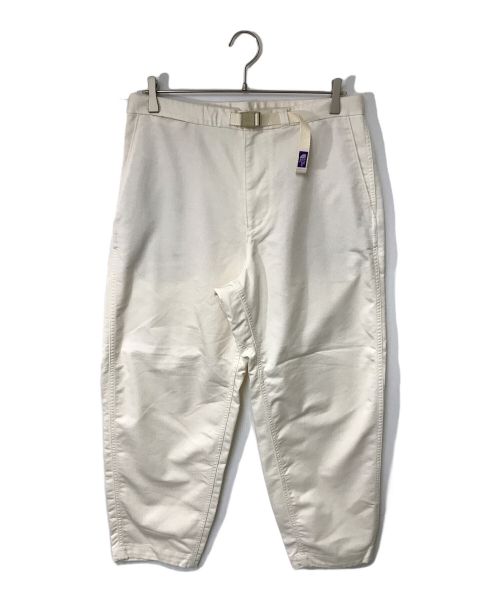 THE NORTHFACE PURPLELABEL（ザ・ノースフェイス パープルレーベル）THE NORTHFACE PURPLELABEL STRETCH TWILL WIDE TAPERED PANTS/ストレッチツイル ワイドテーパードパンツ/NT5052N アイボリー サイズ:32の古着・服飾アイテム