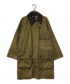 Barbourバブアー）の古着「SOLWAY ZIPPER オイルドジャケット Barbour バブアー」｜カーキ