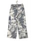 TAAKK (ターク) TRANSPARENT FLOWER CARGO PANTS ブルー×ホワイト サイズ:2：17000円