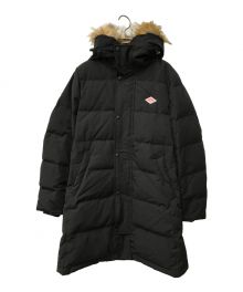 DANTON（ダントン）の古着「FAKE FAR HOODED DOWN COAT フェイクファーフーデッドダウンコート DANTON ダントン DT-A0006LAS」｜ブラック