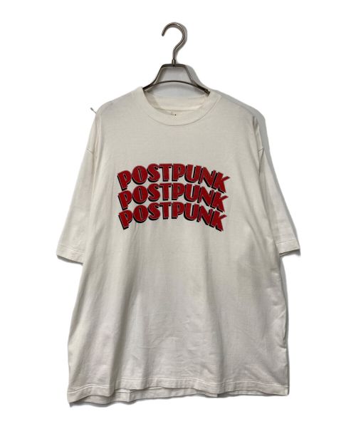 blurhms ROOTSTOCK（ブラームスルーツストック）blurhms ROOTSTOCK POSTPUNK Print Tee BIG blurhms ROOTSTOCK ブラームスルーツストック ポストパンク プリントＴ日本製 bROOTS23S34 ホワイト サイズ:FREEの古着・服飾アイテム