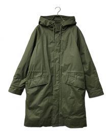 A.P.C.（アーペーセー）の古着「中綿フードコート A.P.C. アーペーセー オリーブ ラグラン 24171-1-36732」｜オリーブ