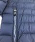 中古・古着 MONCLER (モンクレール) DREUX フーデットダウンジャケット MONCLER モンクレール E10914037699 ネイビー サイズ:1：45000円