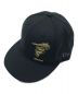 New Era（ニューエラ）の古着「キャップ New Era ニューエラ discord Yohji Yamamoto ディスコード ヨウジヤマモト 59FIFTY DW-H30-140」｜ブラック