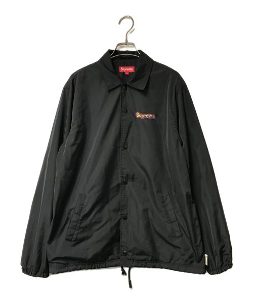 SUPREME（シュプリーム）SUPREME (シュプリーム) Gonz Logo Coaches Jacket ゴンズロゴコーチジャケット SUPREME シュプリーム 18SS 18年春夏  ブラック サイズ:Ⅿの古着・服飾アイテム