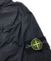 中古・古着 STONE ISLAND (ストーンアイランド) ロゴパッチナイロンメタルシャツジャケット STONE ISLAND ストーンアイランド 711510323 ブラック 19AW ブラック サイズ:XL：32000円