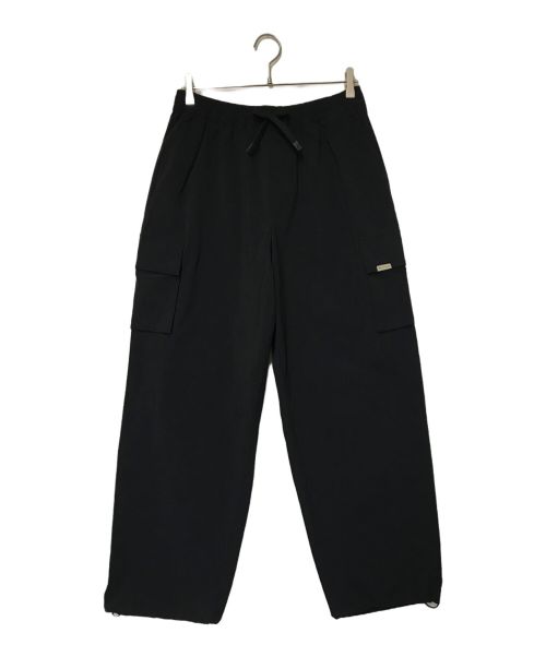 Snow peak（スノーピーク）snow peak (スノーピーク) Root two-pocket drawstring pants snow peak スノーピーク S24FUR-PT66 ブラック ブラック サイズ:Lの古着・服飾アイテム