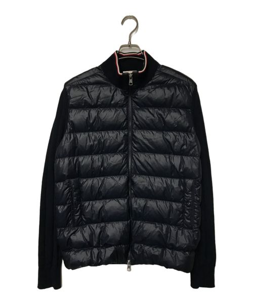 MONCLER（モンクレール）MONCLER (モンクレール) CARDIGAN TRICOT MONCLER モンクレール トリコロール I20919B00001 ネイビー サイズ:Mの古着・服飾アイテム