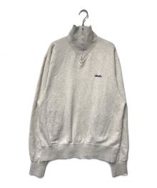 Oblada（オブラダ）の古着「Half Zip Sweat ハーフジップスウェット oblada オブラダ 杢 F2310CU05」｜グレー