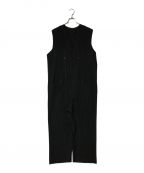 HOMME PLISSE ISSEY MIYAKEオムプリッセ イッセイ ミヤケ）の古着「プリーツジャンプスーツ/Jump suits/オールインワン/ブラック/HP93JI144」｜ブラック