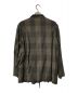 COMOLI (コモリ) Wool Ramie Check Jacket COMOLI コモリ L03-01004 ブラウン サイズ:2：9000円