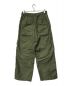 TapWater (タップウォーター) Cotton Linen Back Sateen Military Trousers TapWater タップウォーター TP241-40017 オリーブ オリーブ サイズ:86cm (W34)：9000円