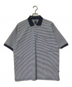 DAIWA PIER39ダイワ ピア39）の古着「TECH POLO SHIRT S/S DAIWA PIER39 ダイワ ピア39 BE-37024 ネイビー×ホワイト」｜ネイビー×ホワイト