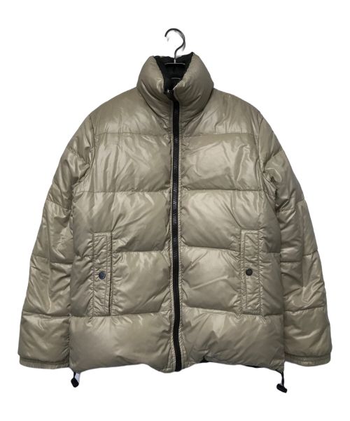 MONCLER（モンクレール）MONCLER (モンクレール) リバーシブルダウンジャケット/Z4H0093 ブラウン×ベージュ サイズ:1の古着・服飾アイテム