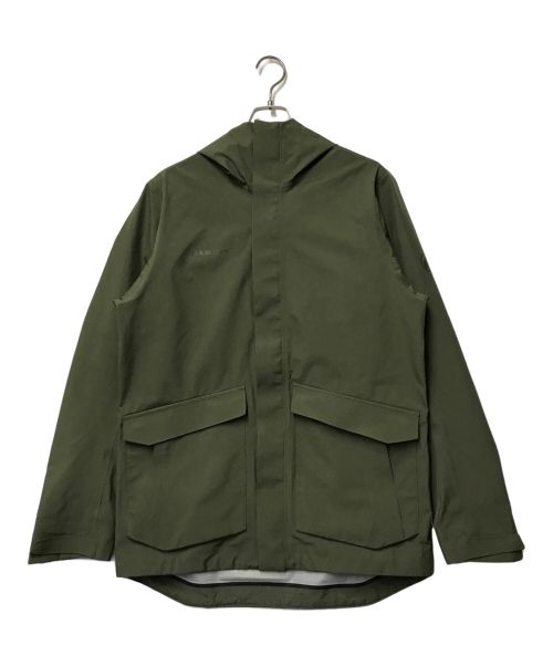 MAMMUT（マムート）MAMMUT (マムート) 3L HS Hooded Jacket/1010-28560/マウンテンパーカー/シェルジャケット オリーブ サイズ:ASIA Lの古着・服飾アイテム