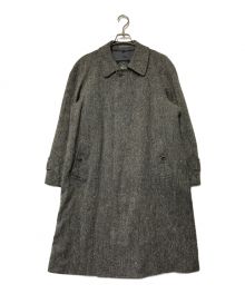 J.PRESS（ジェイプレス）の古着「Donegal Tweed ステンカラーコート ドネガルツイード J.PRESS ジェイプレス 比翼 ラグラン」｜グレー