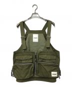 NEIGHBORHOODネイバーフッド）の古着「PACK/C-VEST/パック シー ベスト　201TSNH-JKM05　NEIGHBORHOOD/ネイバーフッド」｜オリーブ