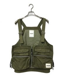 NEIGHBORHOOD（ネイバーフッド）の古着「PACK/C-VEST/パック シー ベスト　201TSNH-JKM05　NEIGHBORHOOD/ネイバーフッド」｜オリーブ