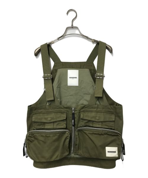 NEIGHBORHOOD（ネイバーフッド）NEIGHBORHOOD (ネイバーフッド) PACK/C-VEST/パック シー ベスト　201TSNH-JKM05　NEIGHBORHOOD/ネイバーフッド オリーブ サイズ:Ｍの古着・服飾アイテム