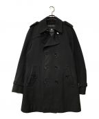 BURBERRY BLACK LABELバーバリーブラックレーベル）の古着「ライナー付トレンチコート BURBERRY BLACK LABELバーバリーブラックレーベル D1A03-413-09 ブラック」｜ブラック