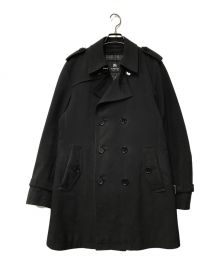 BURBERRY BLACK LABEL（バーバリーブラックレーベル）の古着「ライナー付トレンチコート BURBERRY BLACK LABELバーバリーブラックレーベル D1A03-413-09 ブラック」｜ブラック